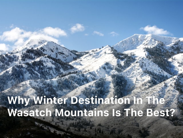 Winter Destination in the Wasatch Mountains