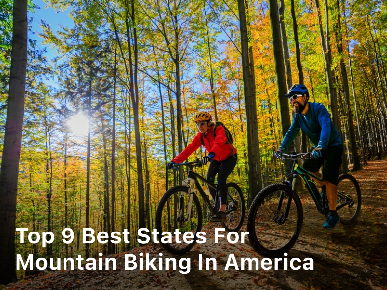 Best states for Mountain biking